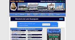 Desktop Screenshot of directoriodeleon.com.mx